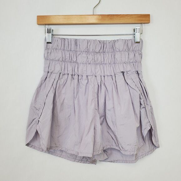 Free People Pants - Free People Shorts Womens Medium The Way Home Lilac Purple Athletic High Waist